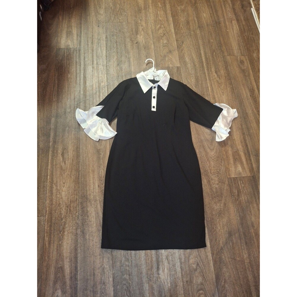 Black and white dress